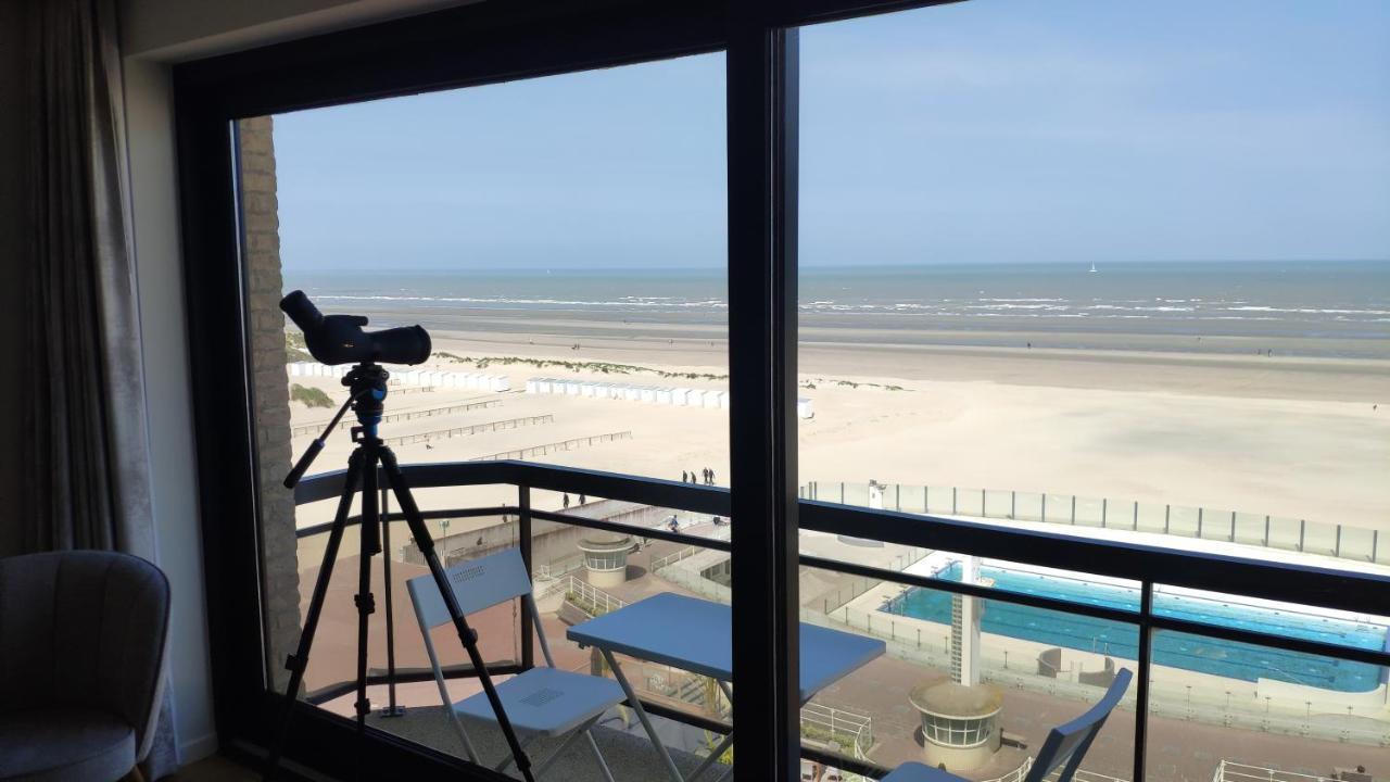 Zeezicht Vanop Het 6 De Verdiep Oostduinkerke Ngoại thất bức ảnh